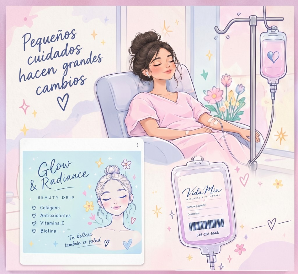 Vida Mia Wellness & IV Therapy — terapia IV, belleza y cuidado personalizado